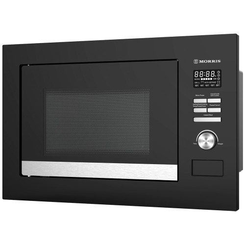 MICROWAVE OVEN BUILT IN  B6129MW BLACK 25LT GRILL